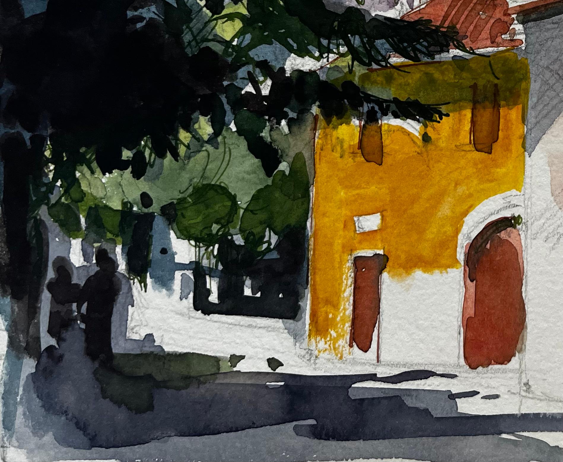 Maisons de campagne françaises Cyprès Vue sur la montagne et rue ensoleillée en vente 2