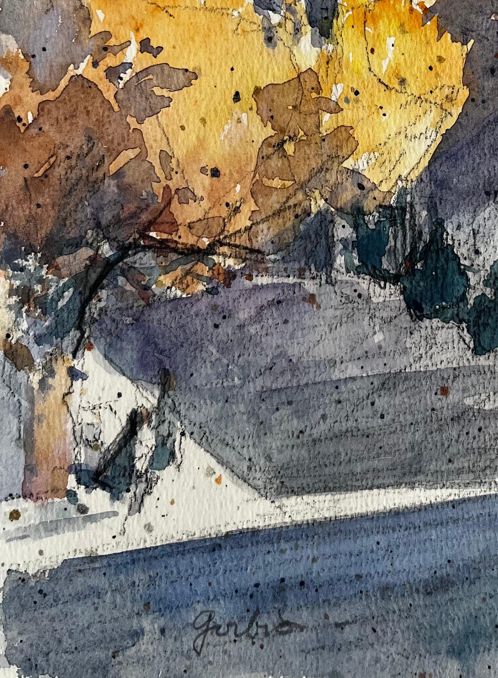 Titre : Village français de Gordes ensoleillé, toits et marches en pierre Aquarelle
Artistics : Pierre Neveu (français né en 1929)
Moyen d'expression : Aquarelle sur papier d'artiste, non encadrée
Taille (H x L) : 8.5 x 6.25 pouces
Inscription en