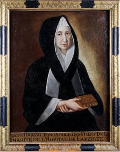 Porträt des Gründers des Mädchen-Charity Hospital:: Französische Schule um 1700.