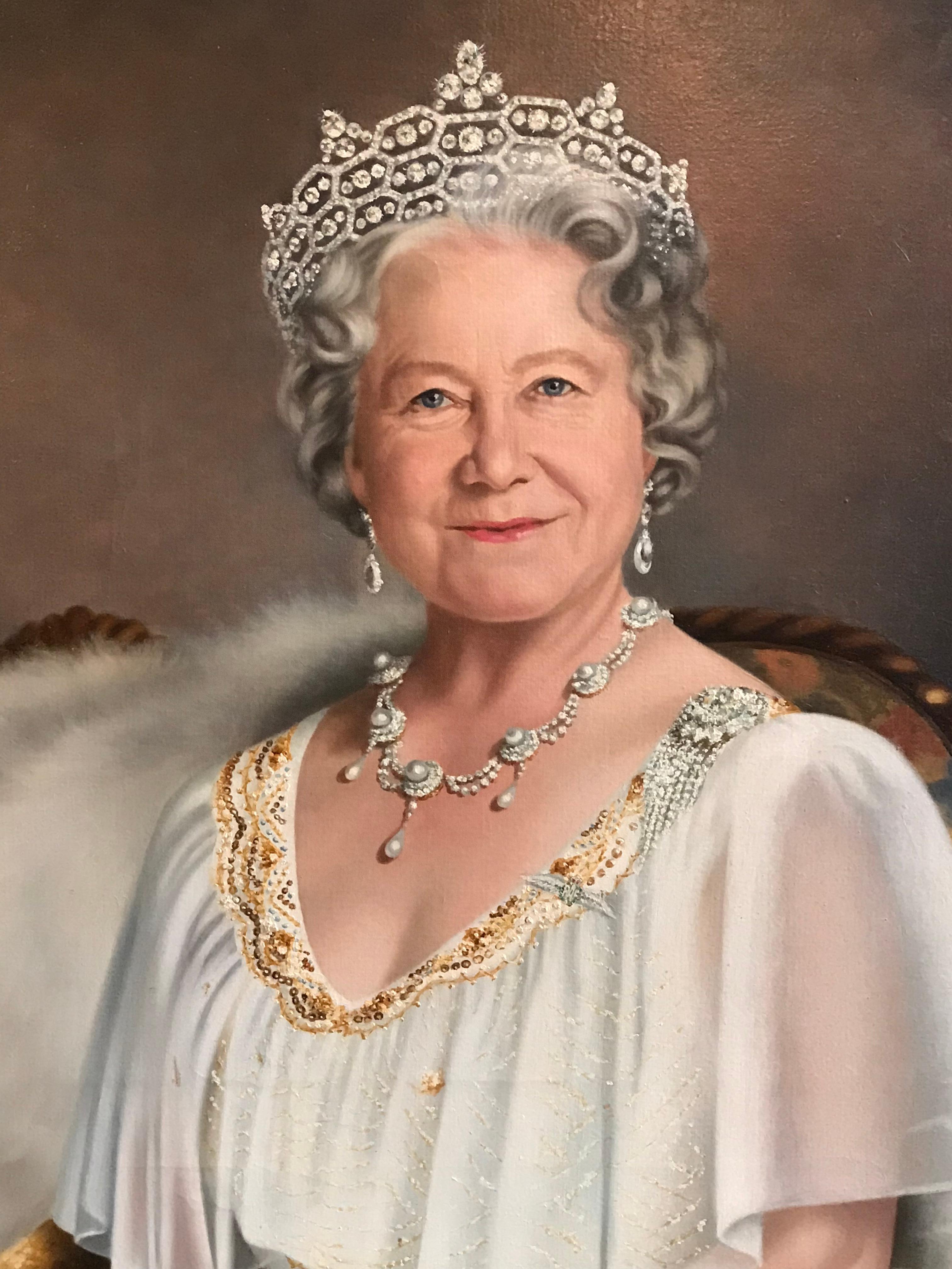oil painting queen