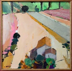 Ramatuelle St Tropez Le Petit Mas, signed French oil on canvas
