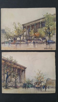 Escuela de París, mediados del siglo XX, Pareja: L'eglise de la Madeleine