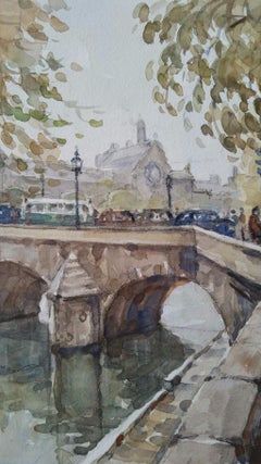 Ecole de Paris Mid 20th Century Pont Royal Bridge 