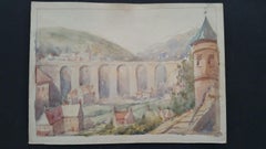 Mid 20th Century, Old Luxembourg, La Passerelle and Ramparts