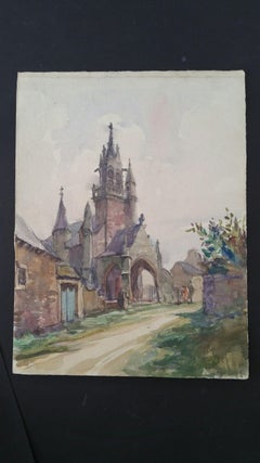 Ecole de Paris metà del XX secolo, quattro paesaggi architettonici