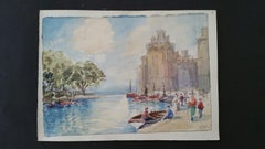 Mid 20th Century, Pays de Galles, château de Caernarfon