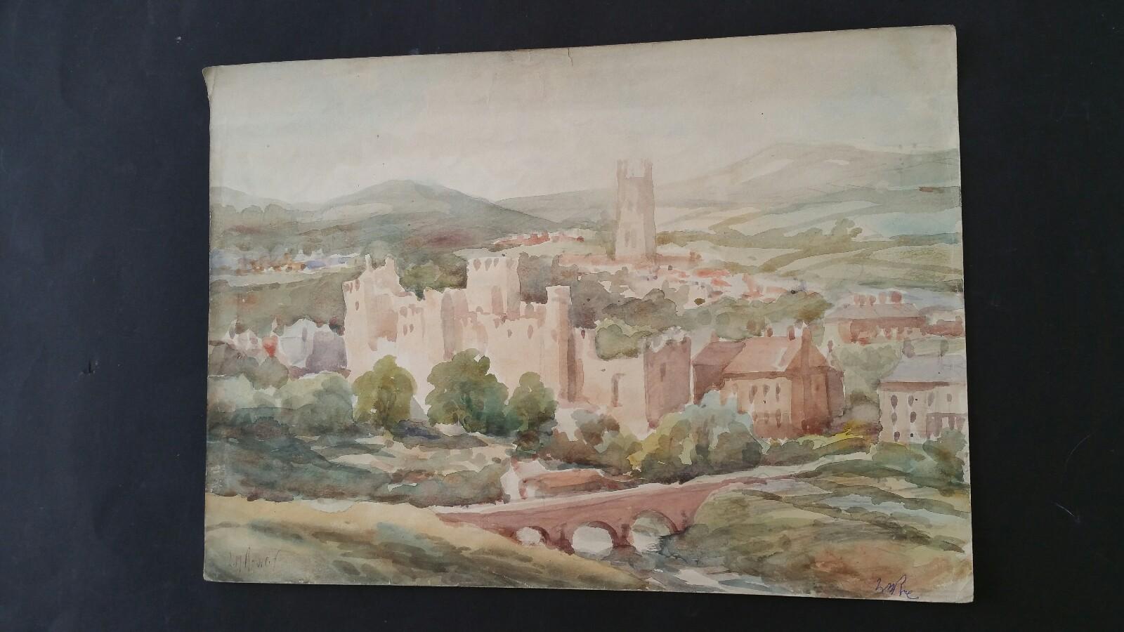 Mid 20th Century, Ludlow Castle and Town For Sale 2