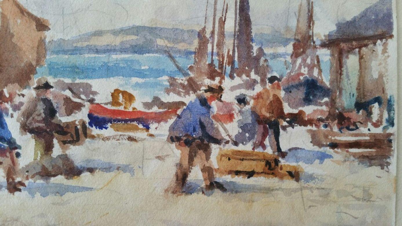 Mid 20th Century, Wales, Conwy Fishermen 4