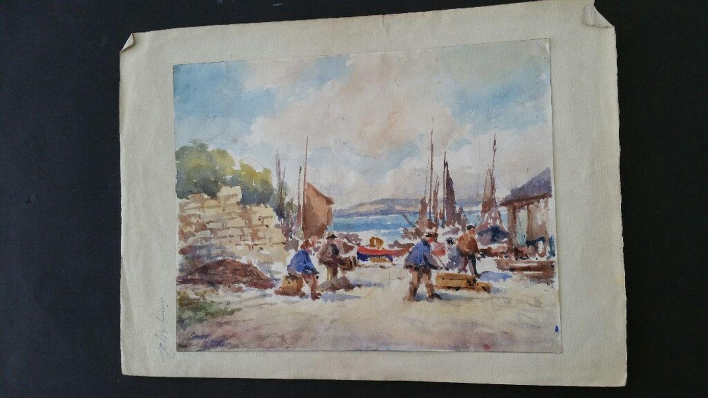 Mid 20th Century, Wales, Conwy Fishermen 6