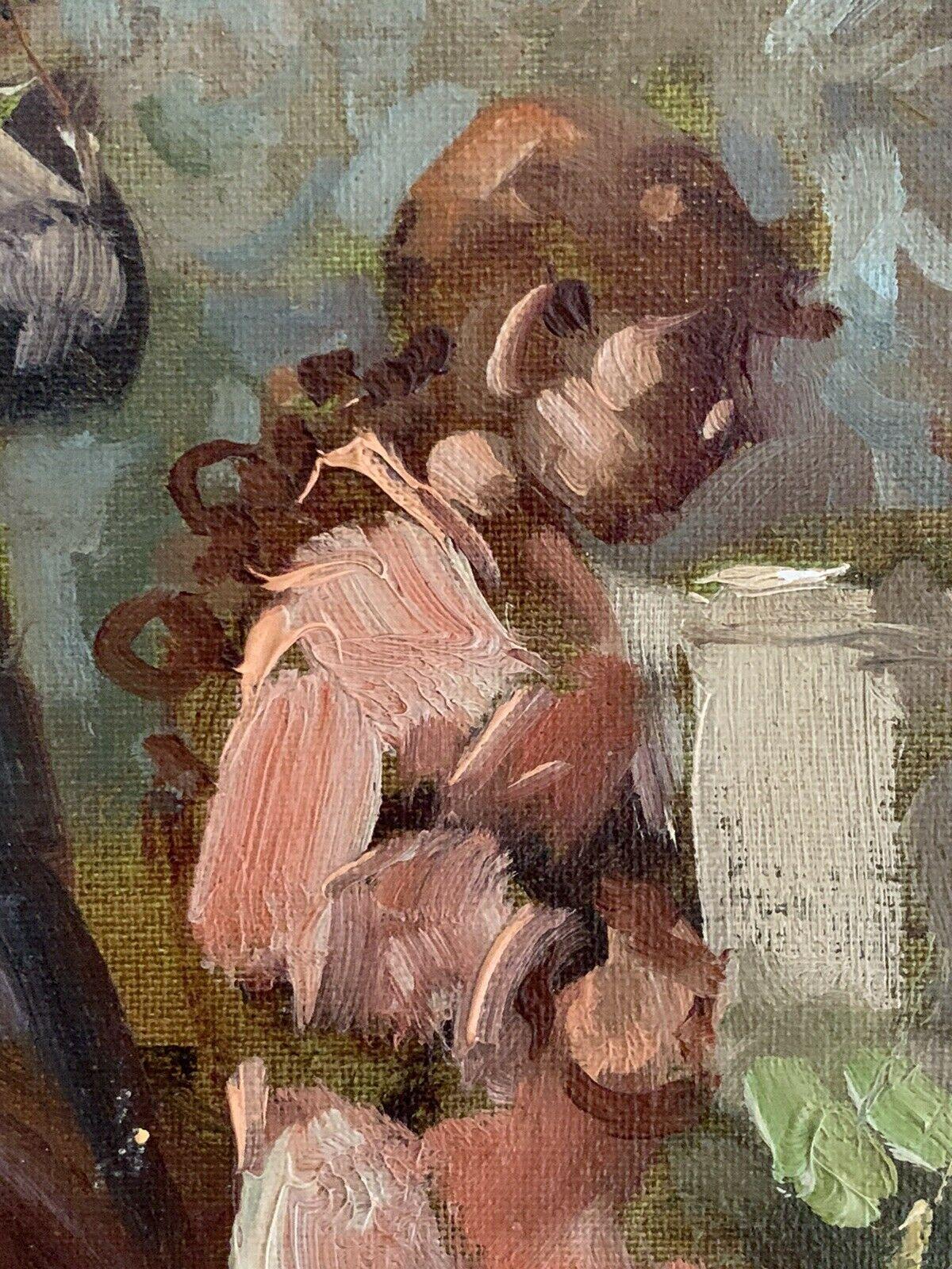 Tommaso Principe (b1942)  OLIO ITALIANO FIRMATO - ELEG LADIES IN PARKLAND in vendita 7