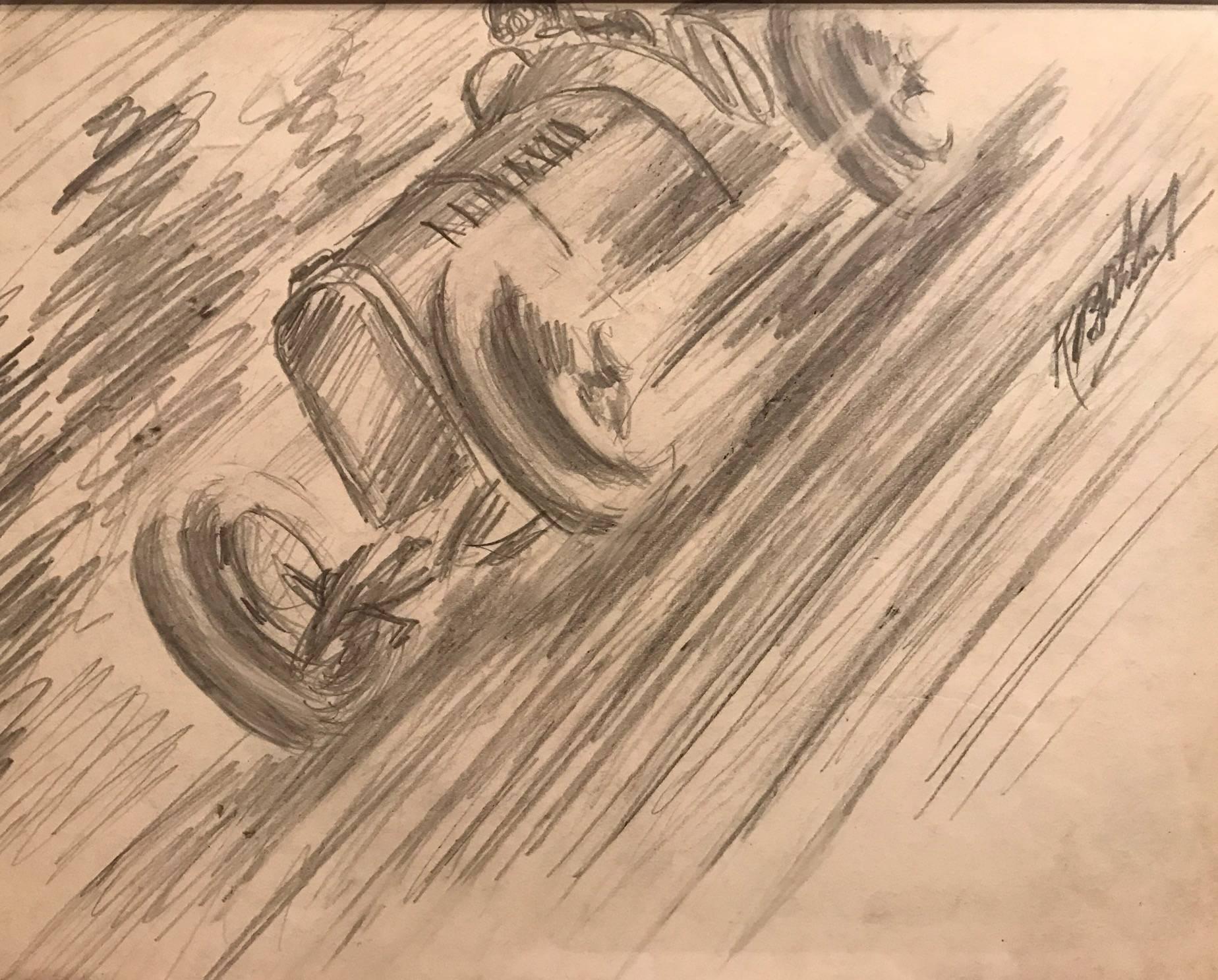 race car drawings