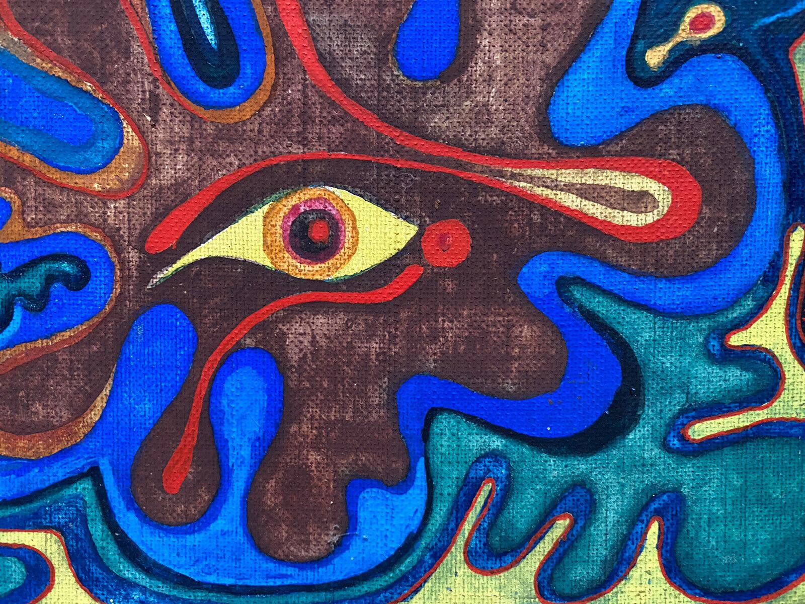 abstract eye painting