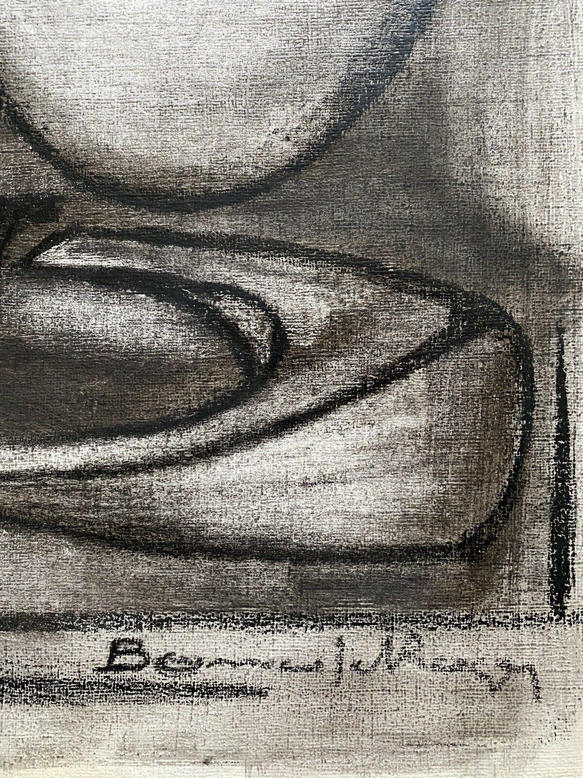 Roger Bonafe  (Franzose, geb. 1932) unterzeichnet 
ölgemälde auf dickem Kunstdruckpapier, verso beschriftet

Größe 29,75 x 20 Zoll 

Bonafe wurde 1932 in der Stadt Caux (Herault) in Südfrankreich geboren. Mitte der fünfziger Jahre kam er nach Paris