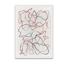 Higher than Have (Collage abstrait multicolore sur papier)