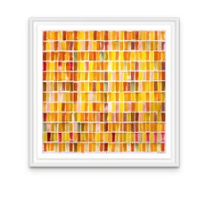 Bach 2-Warm tone pattern print edition on paper in square format