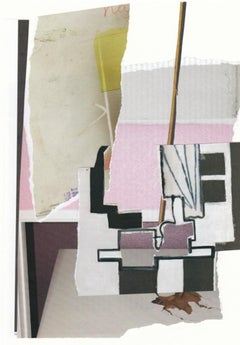 Art Forum III-Digital Print on Hammemule Paper -Edition of 10 - Abstract Collage