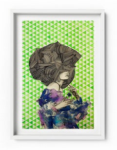 Modern Muse - Archival Pigment Print - Contemporary - Abstract Geometric