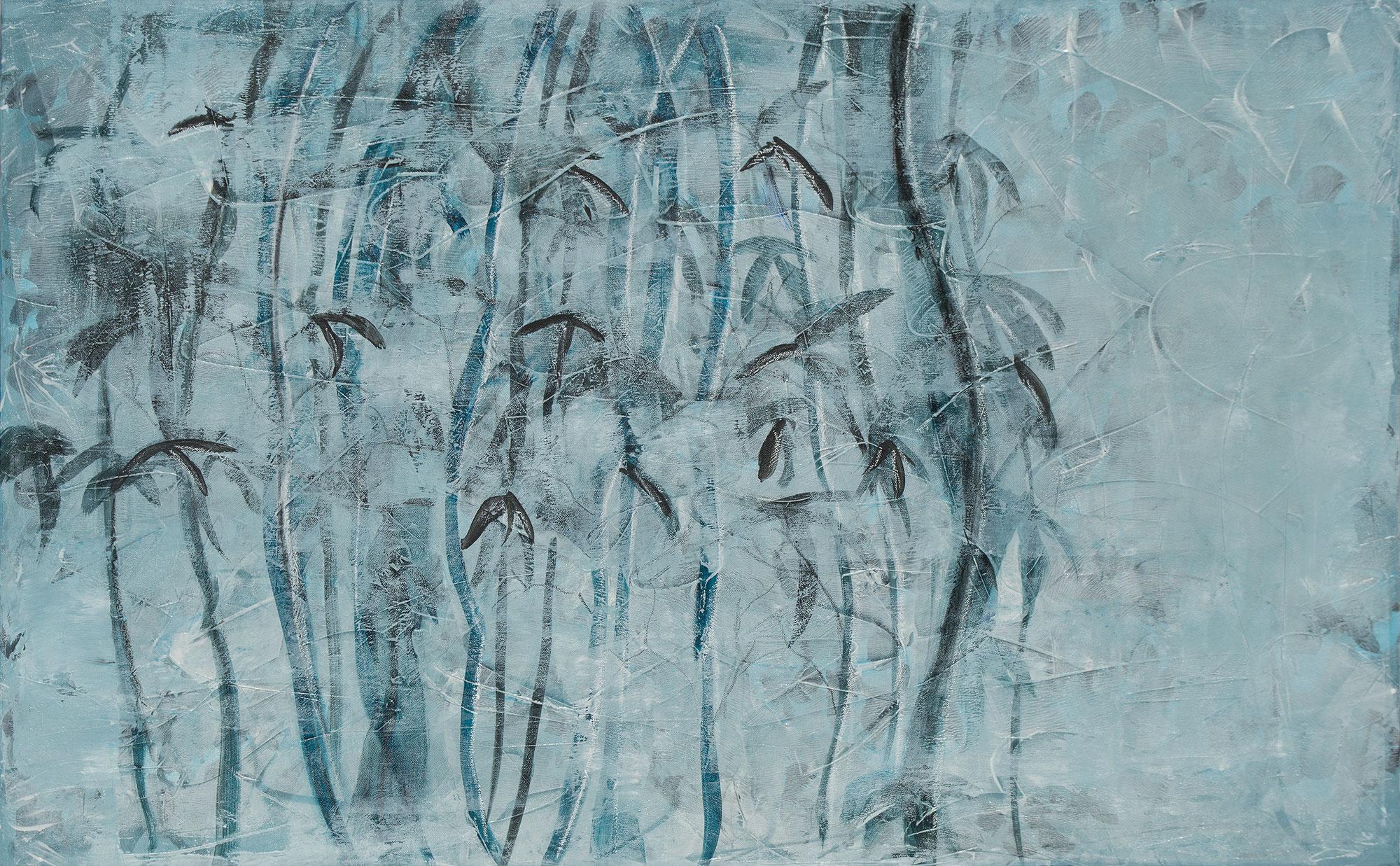 Thomas Slate Abstract Painting - Grove