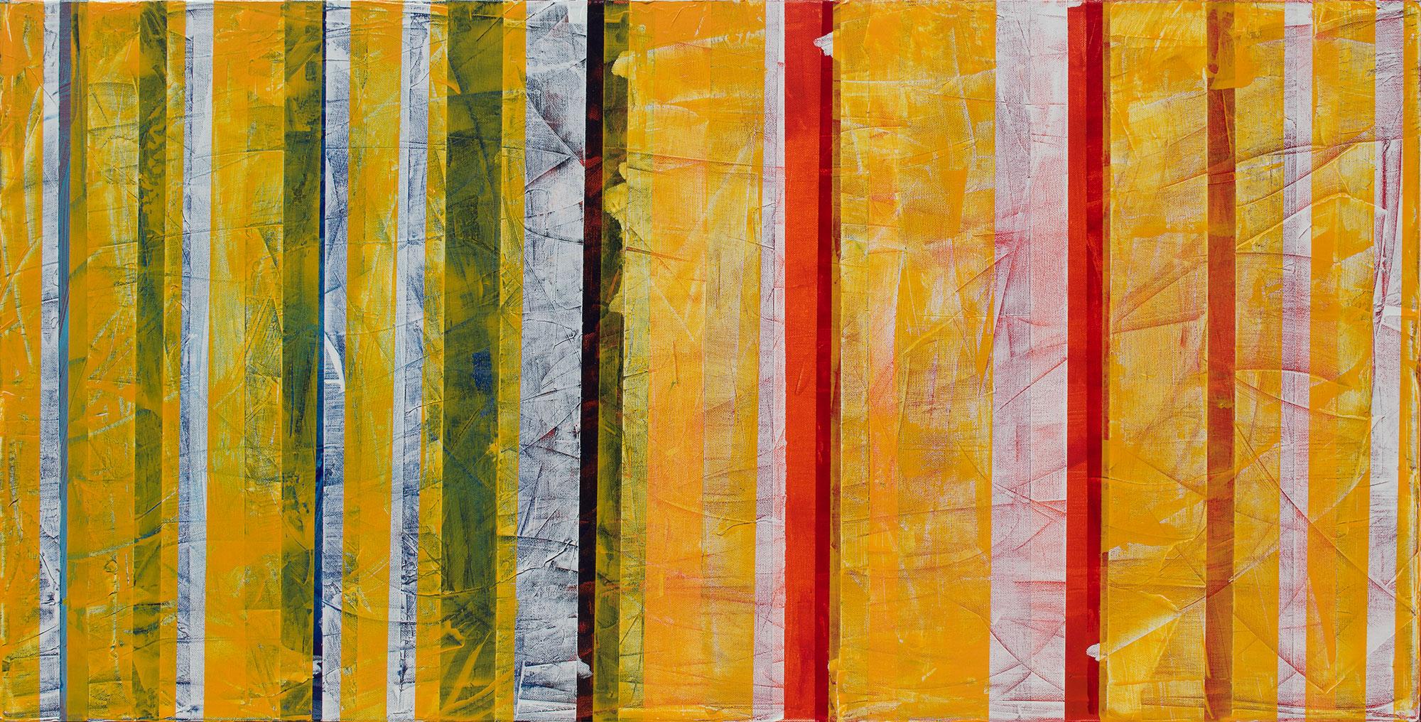 Thomas Slate Abstract Painting - Yellow Study
