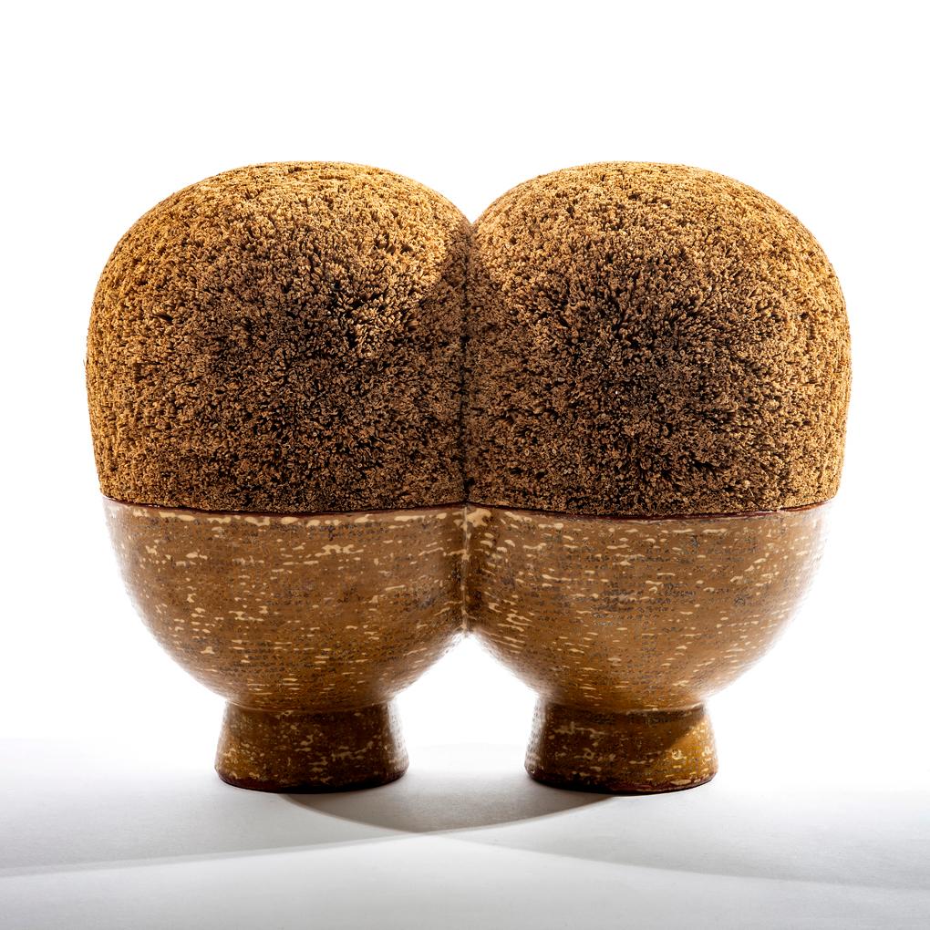 Mami Kato Abstract Sculpture - Rice Bowls