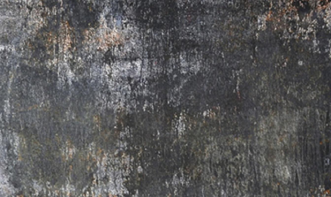 Corpo idrico - New York - Abstract Painting Grigio di Marilyn Kirsch