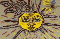 Balcón - Tapiz de lana - hacia 1960