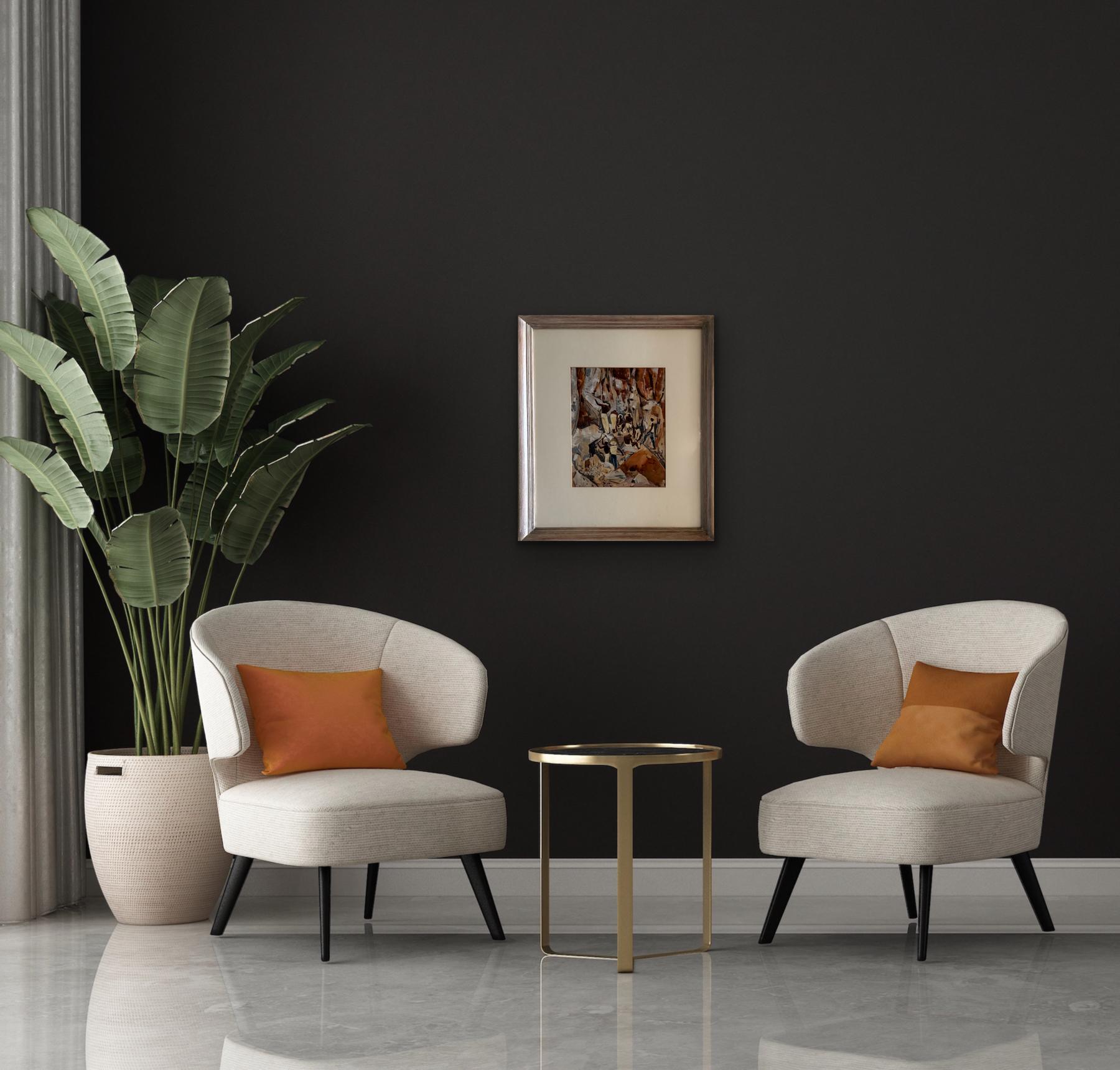 WILLIAM C GRAUER 1950s Caribbean Men Working - Cleveland School WC For Sale 3