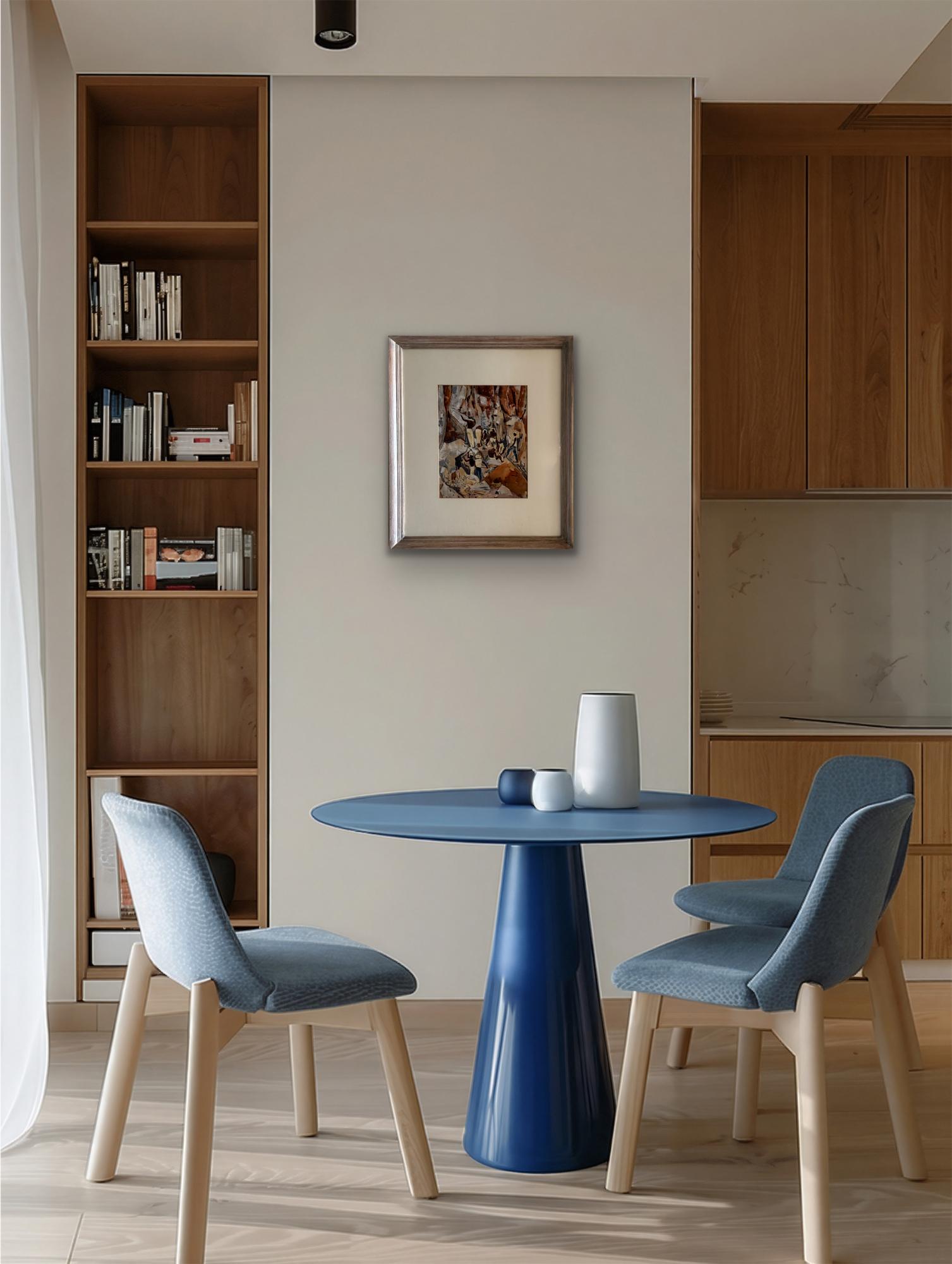 WILLIAM C GRAUER 1950s Caribbean Men Working - Cleveland School WC For Sale 1