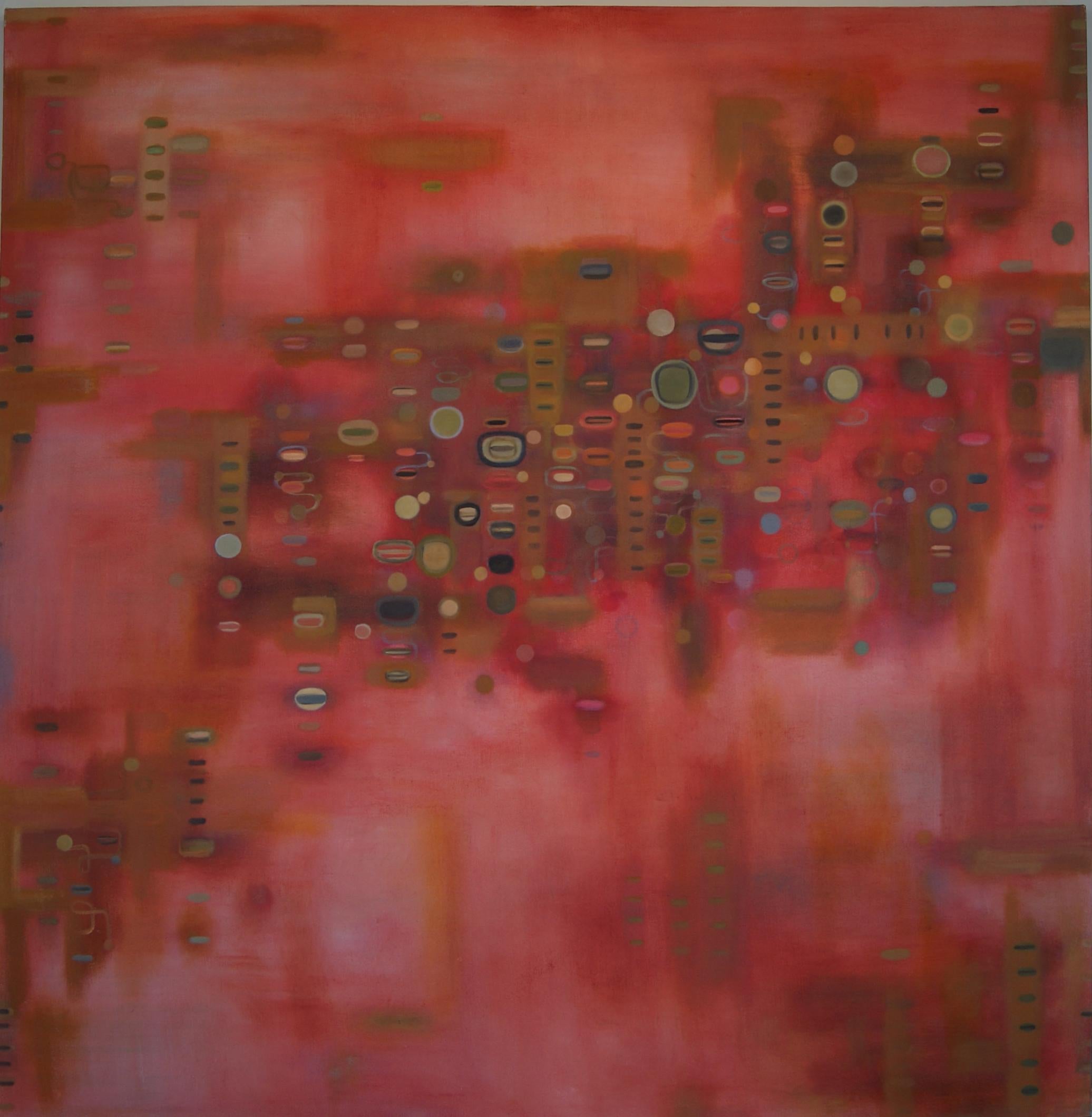 Valerie Beller Abstract Painting - Ibis