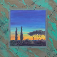 GOLDES SCHWARZES Sonnenset