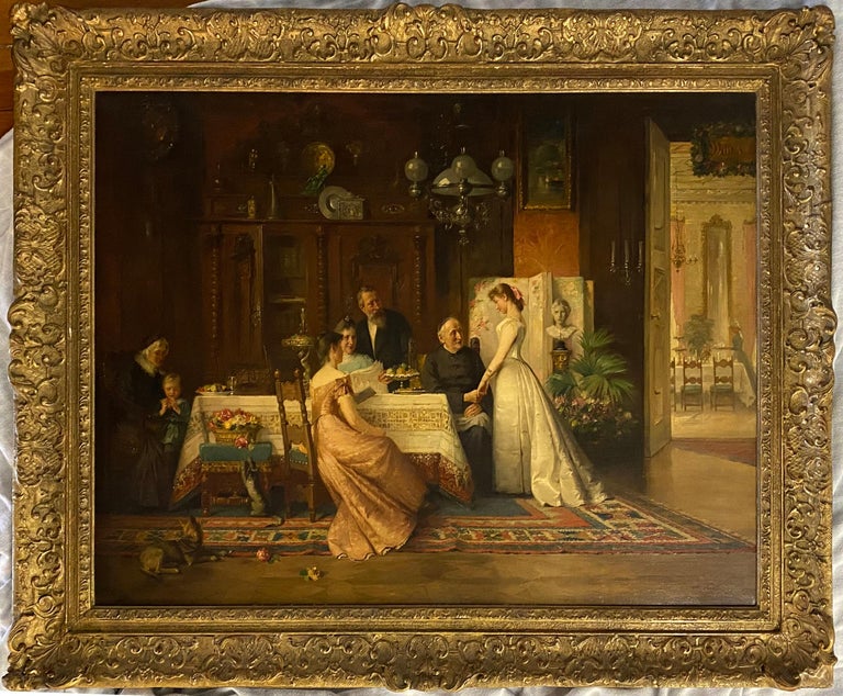 Robert Volcker Interior Painting - BEFORE THE WEDDING