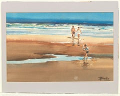 FAMILY AT THE BEACH