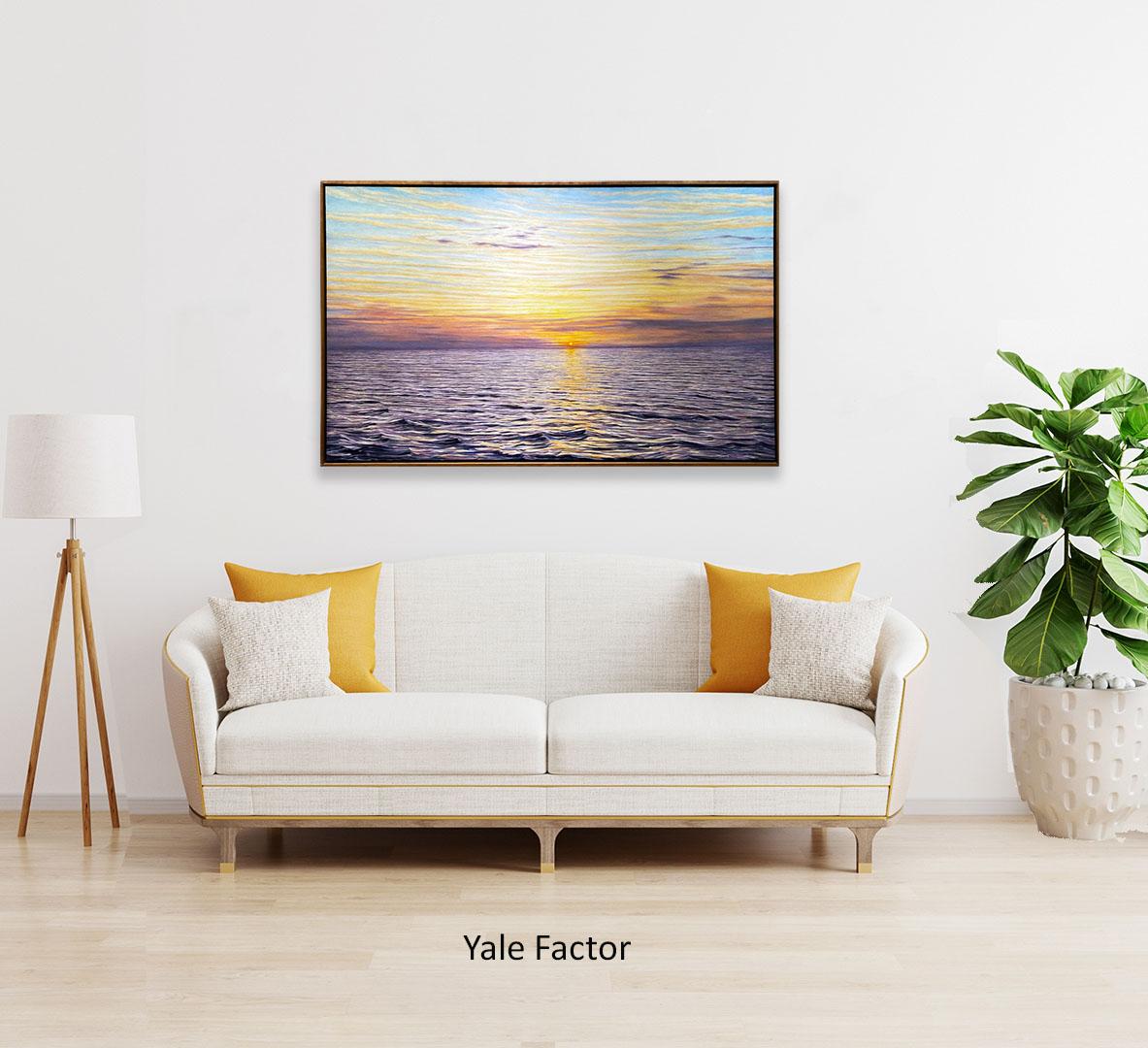INTO THE NIGHT - Painting by Yale Factor