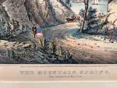 The Mountain Spring.  Near Cozzen's Dock, West Point.