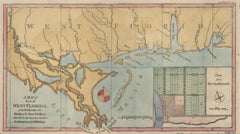 1772 Map of Part of "West Florida"