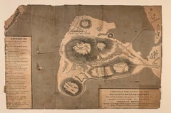1818 Map of the Battle of Bunker Hill