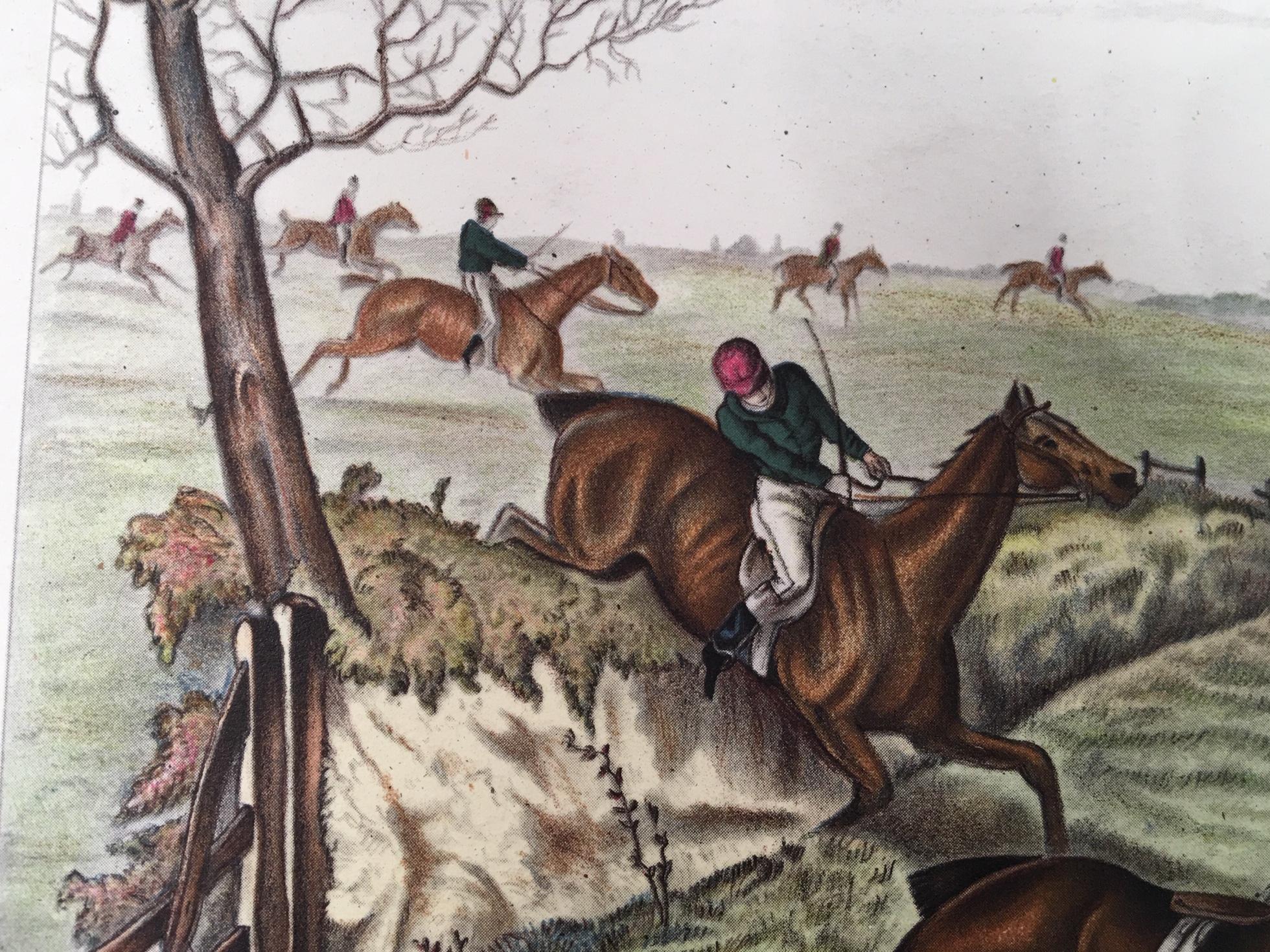 Oops!,  the Twin Hedges... - Gray Figurative Print by Henry Aiken