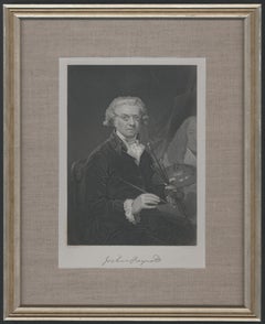 Framed Portrait of Joshua Reynolds