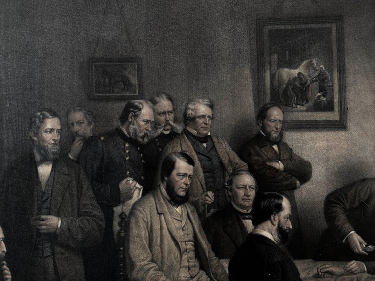 Alexander Hay Ritchie - Ritchie's Death of President Lincoln, Engraved ...