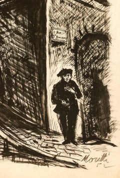 Rue Saint Vincent, Montmartre, Paris