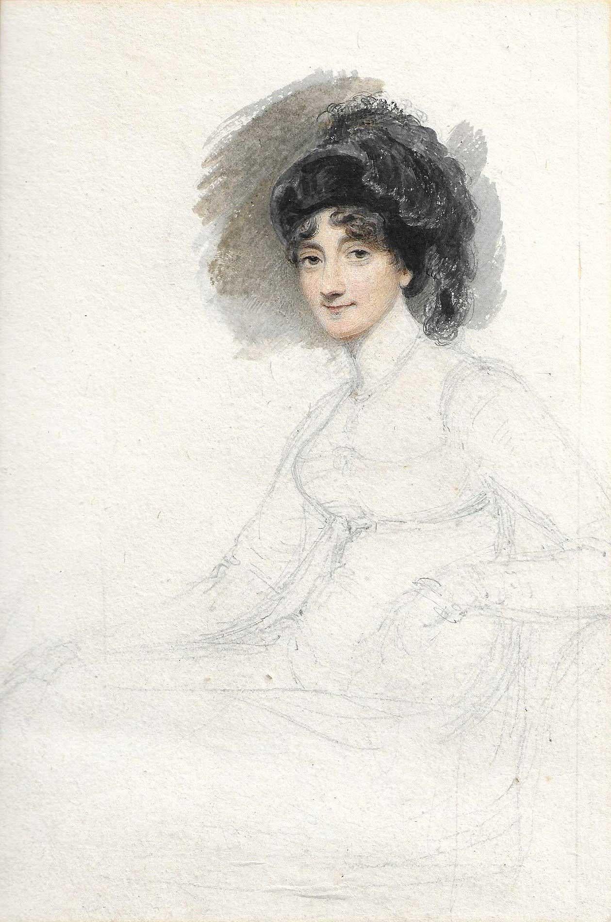Portrait of Lady Romilly - Art by Alexander Pope