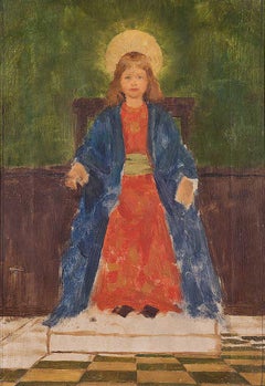 Study for The Child Enthroned
