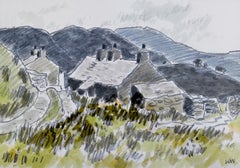 Landscape, Watercolour 20th Century British