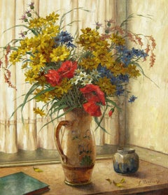 Antique Floral Still Life 