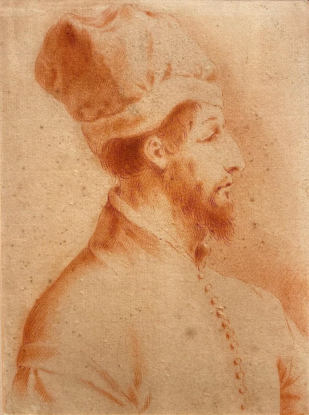 Portrait of a Merchant - Old Masters Art by Giovanni Francesco Barbieri (Il Guercino)