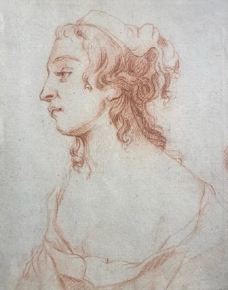Sir Peter Lely Portrait – Porträt einer jungen Frau