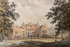 The Entrance to Bifrons Place, 18th Century British Watercolour