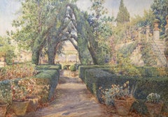 Jardines de flores del Generalife, Granada