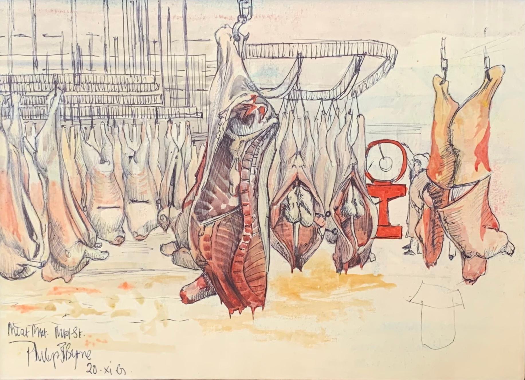 Philip Byrne Figurative Art - The Abattoir