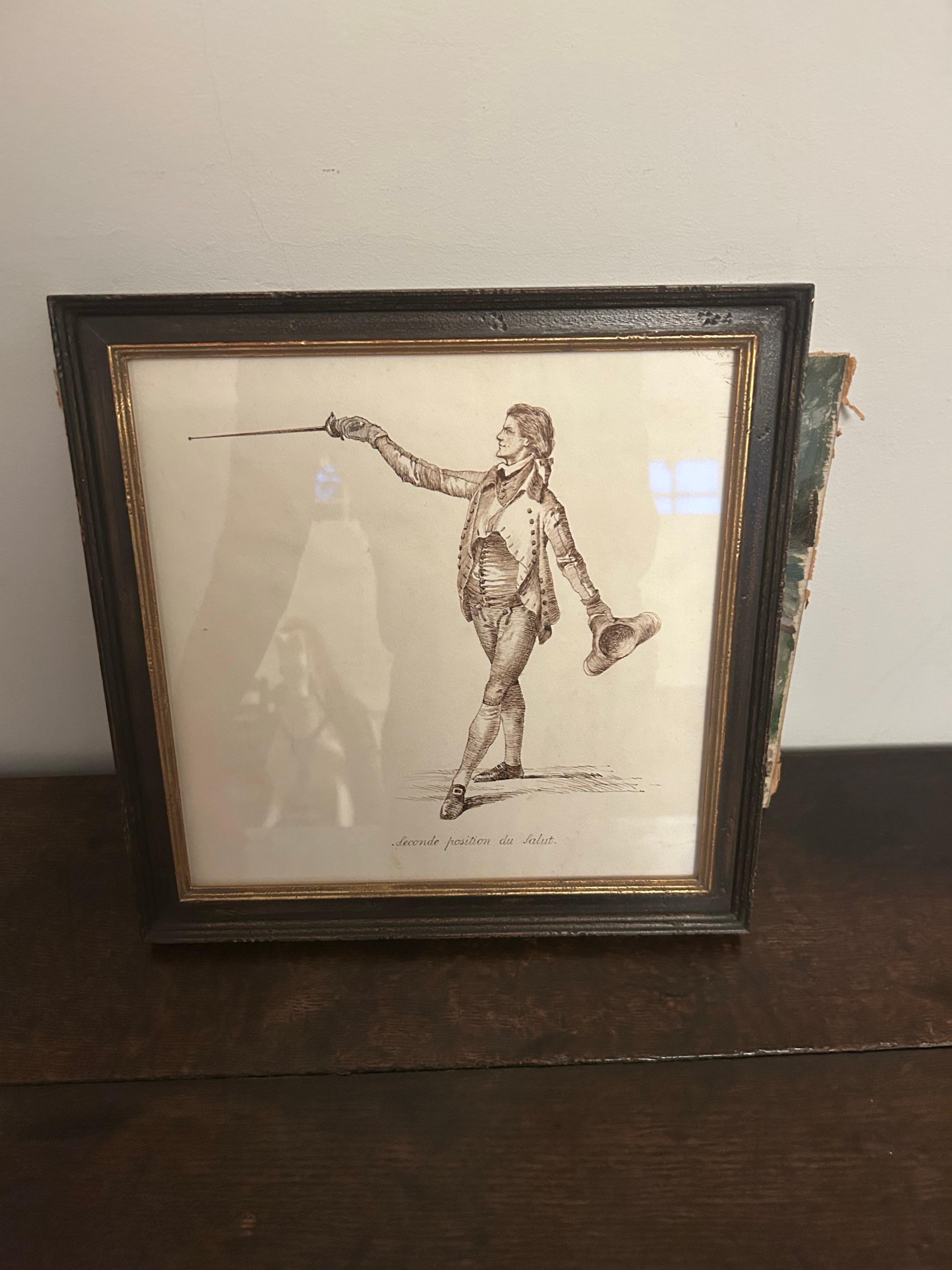 Figurative Art di 20th Century French School - La Scuola d'Armi